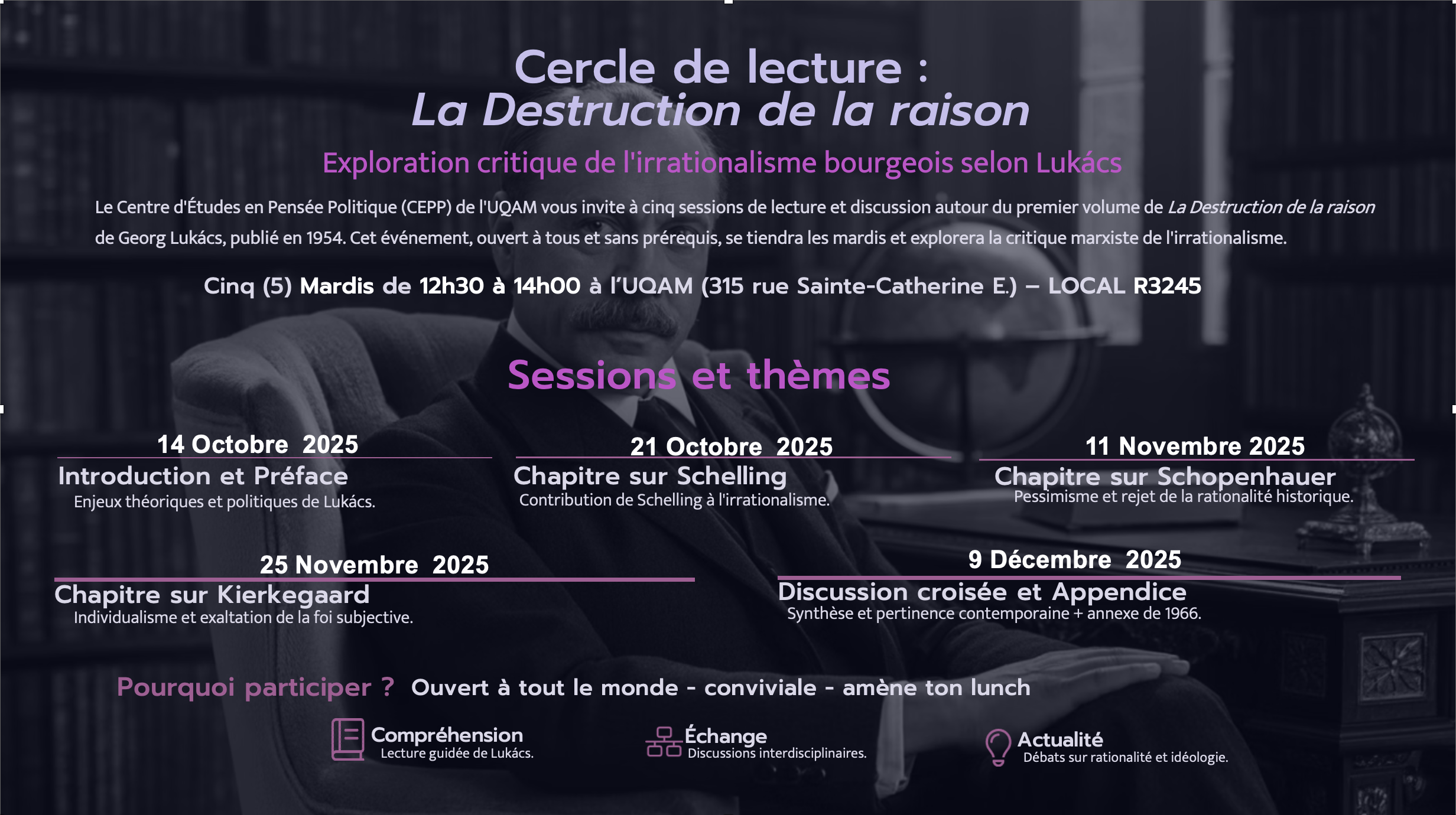 Cercle de lecture : La Destruction de la raison
